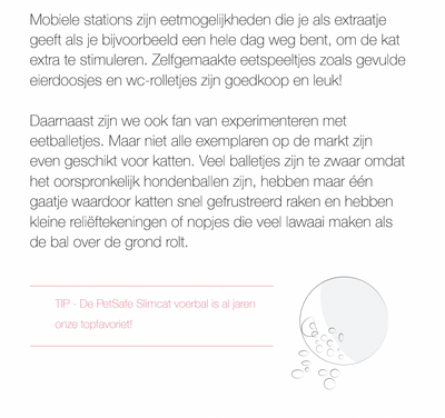 Slimcat antischrok Kattenvoerbal
